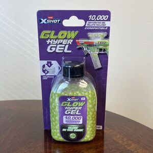 X-Shot Glow In The Dark Hyper Gel Pellets 10,000 Blaster Refill Zuru 14+